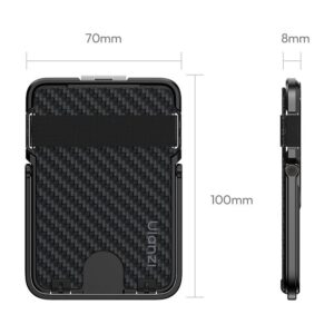 Ulanzi ML25 MagLock Cardholder - กระเป๋าบัตรแม่เหล็ก คาร์บอนไฟเบอร์ บาง 0.8cm พร้อมขาตั้ง กระเป๋าบัตร Magsafe 13 Ulanzi ml25 maglock cardholder กระเป๋าบัตรแม่เหล็ก คาร์บอนไฟเบอร์ บาง 0.8cm พร้อมขาตั้ง กระเป๋าบัตร magsafe 13