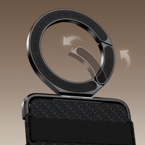 Ulanzi ML25 MagLock Cardholder - กระเป๋าบัตรแม่เหล็ก คาร์บอนไฟเบอร์ บาง 0.8cm พร้อมขาตั้ง กระเป๋าบัตร Magsafe 2 Ulanzi ml25 maglock cardholder กระเป๋าบัตรแม่เหล็ก คาร์บอนไฟเบอร์ บาง 0.8cm พร้อมขาตั้ง กระเป๋าบัตร magsafe 2