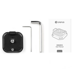 Ulanzi UKA09 Quick-Release Anti-Twist Plate (C080) เพลทปลดเร็ว ขาตั้งกล้อง 12 Ulanzi uka09 quick release anti twist plate (c080) เพลทปลดเร็ว ขาตั้งกล้อง 12