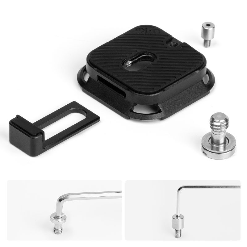Ulanzi UKA09 Quick-Release Anti-Twist Plate (C080) เพลทปลดเร็ว ขาตั้งกล้อง 8 Ulanzi uka09 quick release anti twist plate (c080) เพลทปลดเร็ว ขาตั้งกล้อง 8
