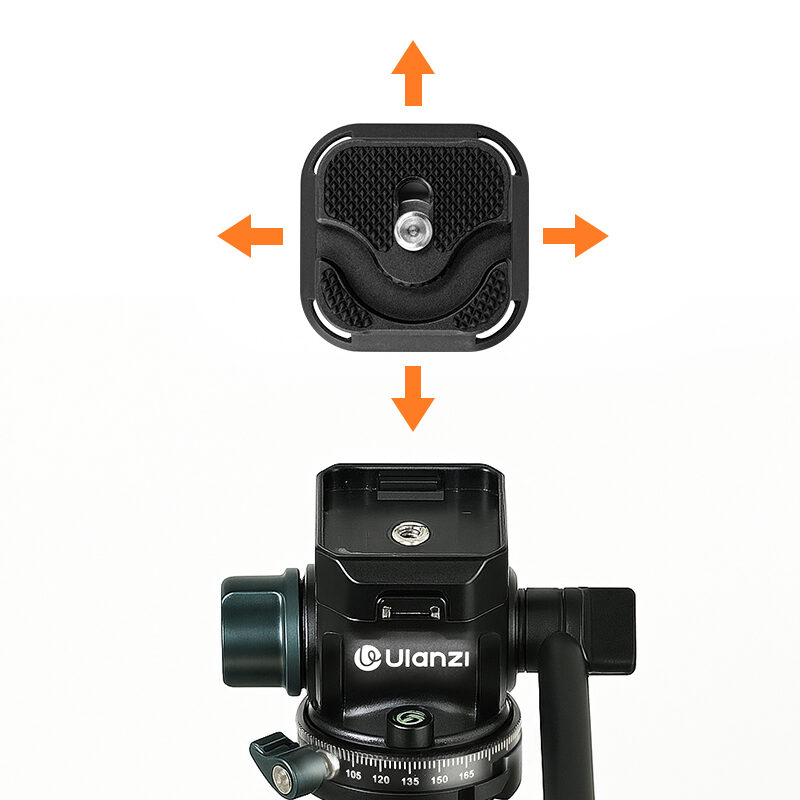 Ulanzi UKA10 Cable Clamp Quick Release Plate - แผ่นควิกรีลีสพร้อมระบบจัดการสายเคเบิล (6) Ulanzi uka10 cable clamp quick release plate แผ่นควิกรีลีสพร้อมระบบจัดการสายเคเบิล (6)