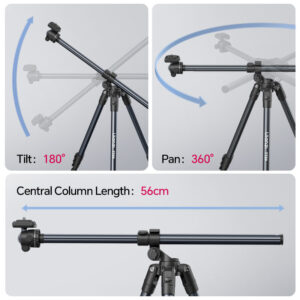 Ulanzi TT59 Horizontal Center Column Tripod ขาตั้งกล้อง ขาตั้งมุมท็อป14 Ulanzi tt59 horizontal center column tripod ขาตั้งกล้อง ขาตั้งมุมท็อป14