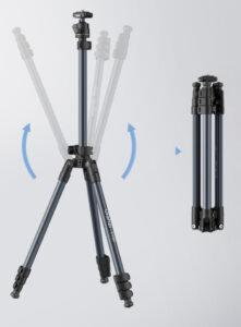 Ulanzi tt59 horizontal center column tripod ขาตั้งกล้อง ปรับแกนกลางแนวนอนได้ ขาตั้งมุมท็อป (14)