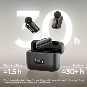 Ulanzi A200 Mini Mic - ไมโครโฟนไร้สายจิ๋ว เสียงระดับมืออาชีพ น้ำหนักเพียง 6g (18) Ulanzi a200 mini mic ไมโครโฟนไร้สายจิ๋ว เสียงระดับมืออาชีพ น้ำหนักเพียง 6g (18)