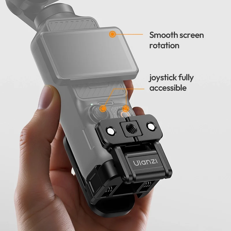 Ulanzi PK16 Quick-Release Magnetic Base for DJI Pocket 3 - ฐานแม่เหล็กปล่อยเร็วสำหรับ DJI Pocket 3 พร้อมพอร์ (17) Ulanzi pk16 quick release magnetic base for dji pocket 3 ฐานแม่เหล็กปล่อยเร็วสำหรับ dji pocket 3 พร้อมพอร์ (17)