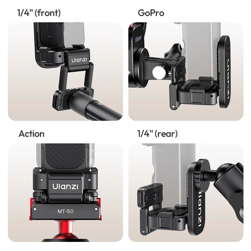 Ulanzi PK16 Quick-Release Magnetic Base for DJI Pocket 3 - ฐานแม่เหล็กปล่อยเร็วสำหรับ DJI Pocket 3 พร้อมพอร์ (4) Ulanzi pk16 quick release magnetic base for dji pocket 3 ฐานแม่เหล็กปล่อยเร็วสำหรับ dji pocket 3 พร้อมพอร์ (4)