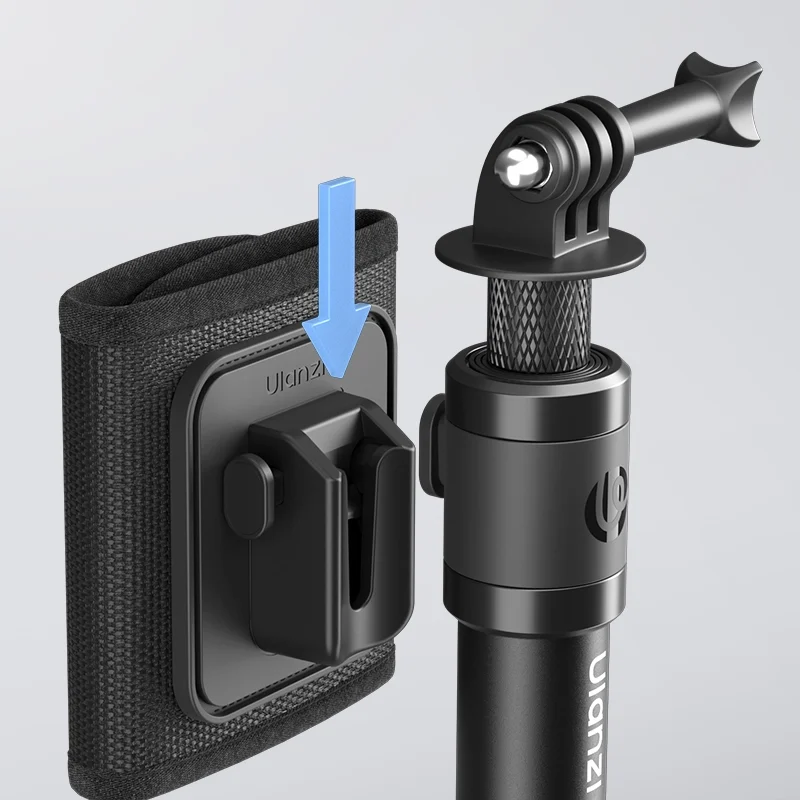 Ulanzi VL04 Action Camera Quick Release Extension Pole ไม้เซลฟี่กล้อง Action Camera สำหรับ DJI360 Insta360_3 Ulanzi vl04 action camera quick release extension pole ไม้เซลฟี่กล้อง action camera สำหรับ dji360 insta360 3