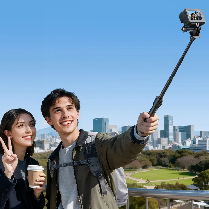 Ulanzi VL04 Action Camera Quick Release Extension Pole ไม้เซลฟี่กล้อง Action Camera สำหรับ DJI360 Insta360_6 Ulanzi vl04 action camera quick release extension pole ไม้เซลฟี่กล้อง action camera สำหรับ dji360 insta360 6