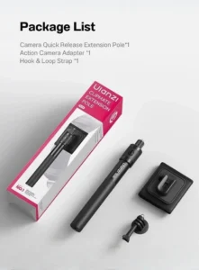 Ulanzi vl04 quick release extension pole for action camera ไม้เซลฟี่กล้อง action ระบบปลดล็อกเร็ว ยืดได้ 114cm dji360 insta360 (15)