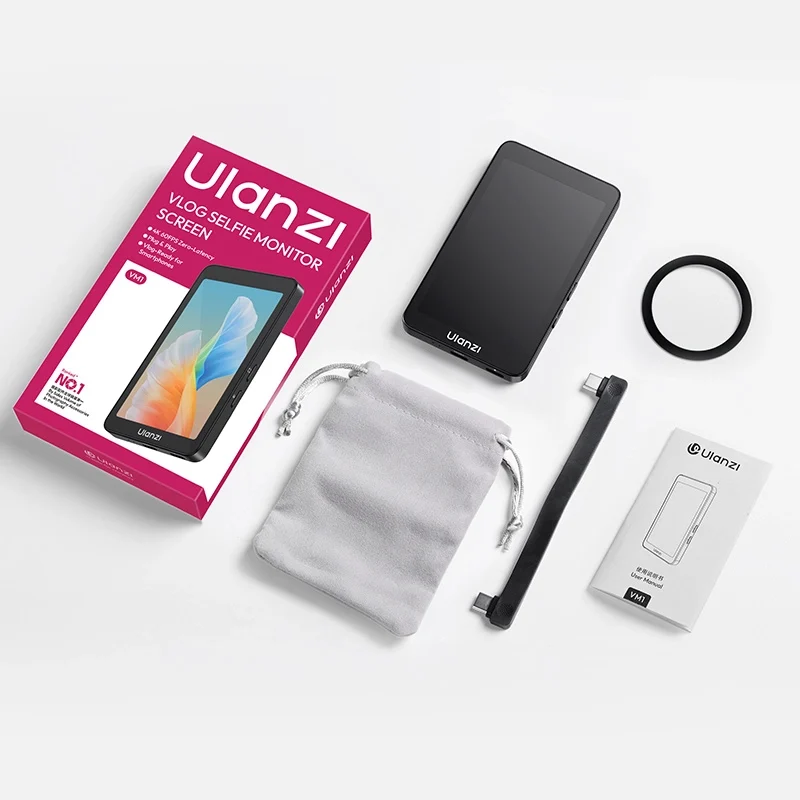 Ulanzi VM1 Vlog Selfie Monitor Screen - จอมอนิเตอร์เซลฟี่แบบ Zero-Lag (17) Ulanzi vm1 vlog selfie monitor screen จอมอนิเตอร์เซลฟี่แบบ zero lag (17)
