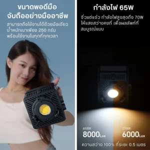 Ulanzi ec65 65w cube light 4