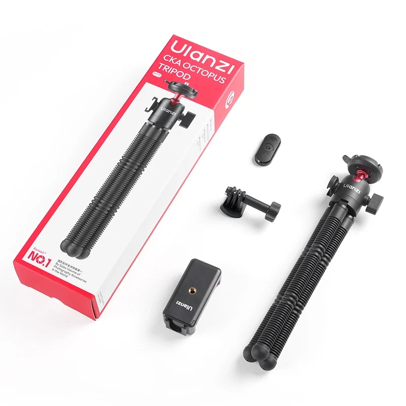 Ulanzi MT91 Cka Quick Release Octopus Tripod ขาตั้งกล้อง ขาตั้งหนวดปลาหมึก พร้อมรีโมทไร้สาย_27 Ulanzi mt91 cka quick release octopus tripod ขาตั้งกล้อง ขาตั้งหนวดปลาหมึก พร้อมรีโมทไร้สาย 27