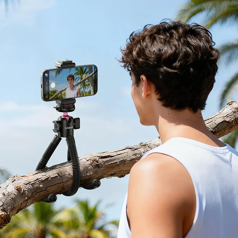 Ulanzi MT91 Cka Quick Release Octopus Tripod ขาตั้งกล้อง ขาตั้งหนวดปลาหมึก พร้อมรีโมทไร้สาย_5 Ulanzi mt91 cka quick release octopus tripod ขาตั้งกล้อง ขาตั้งหนวดปลาหมึก พร้อมรีโมทไร้สาย 5