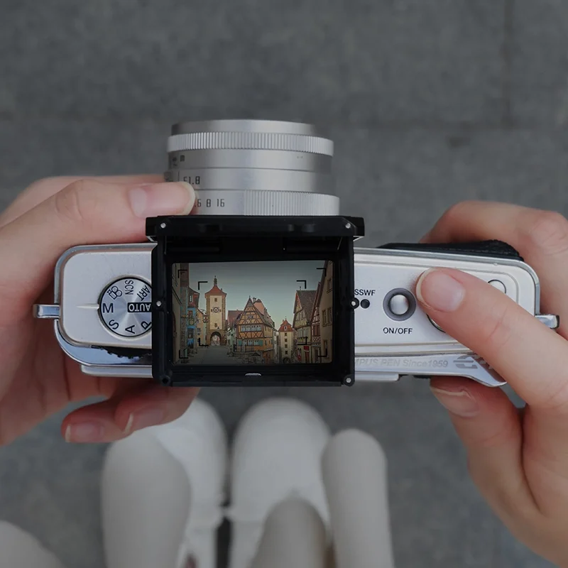 Ulanzi VF01 Waist-Level Viewfinder_4 Ulanzi vf01 waist level viewfinder 4