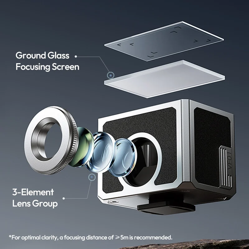 Ulanzi VF01 Waist-Level Viewfinder_8 Ulanzi vf01 waist level viewfinder 8