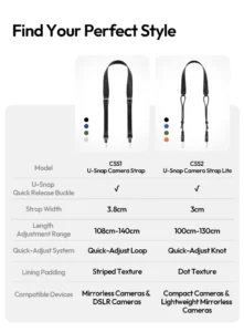 Ulanzi css2 u snap camera shoulder strap lite (9) 