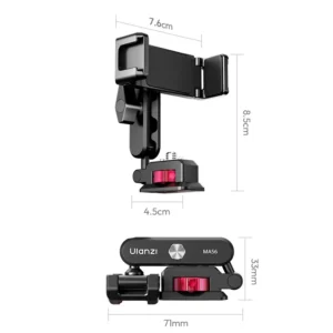 Ulanzi MA56 Phone Clamp magsafe For Camera Hotshoe_14-_ Ulanzi ma56 phone clamp magsafe for camera hotshoe 14