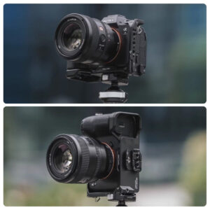 Falcam F22&F38 Quick Release L Bracket for Sony A7M4_A7S3 (3) Falcam f22&f38 quick release l bracket for sony a7m4 a7s3 (3)