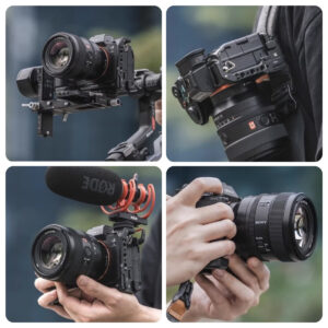 Falcam F22&F38 Quick Release L Bracket for Sony A7M4_A7S3 (6) Falcam f22&f38 quick release l bracket for sony a7m4 a7s3 (6)