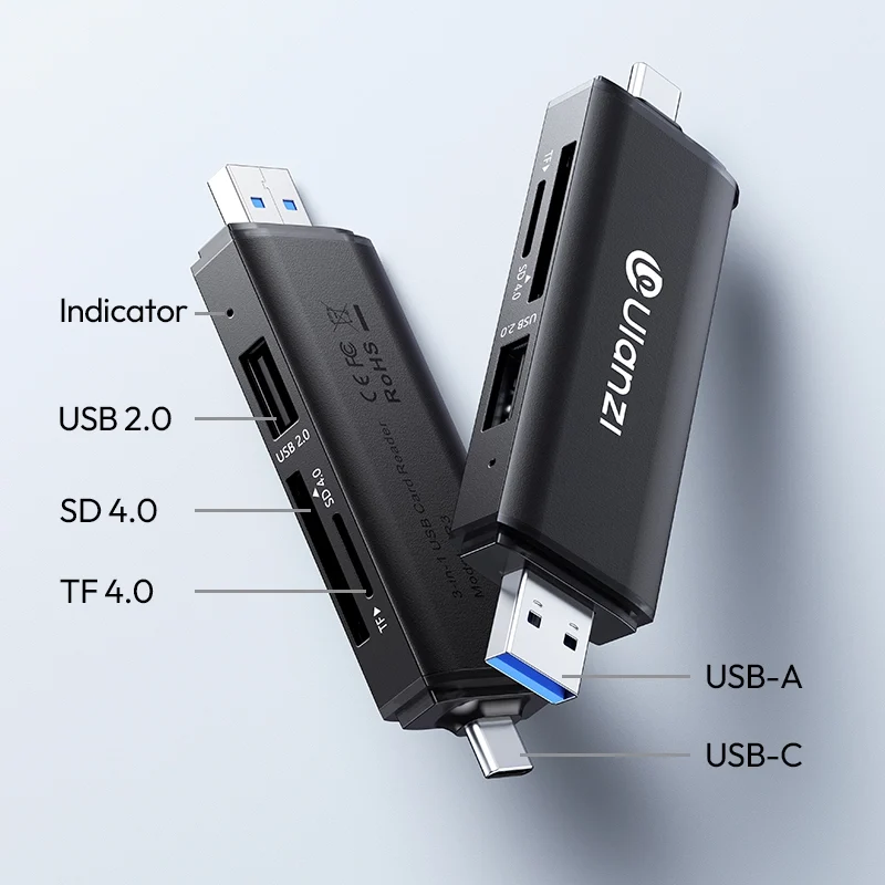 Ulanzi cr3 3in1 usb card reader 4.0 15 