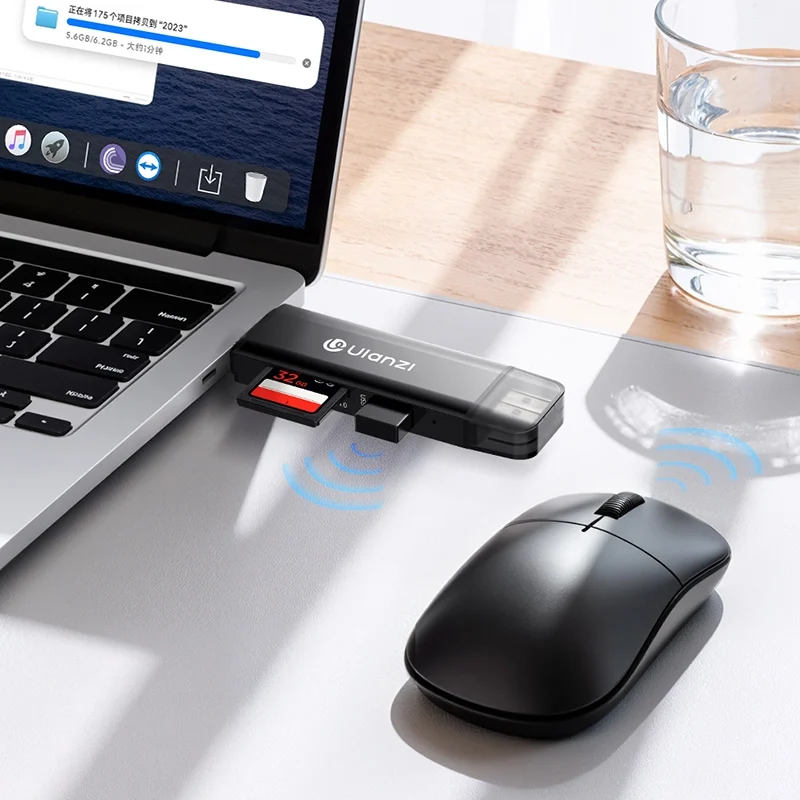 Ulanzi cr3 3in1 usb card reader 4.0 6 