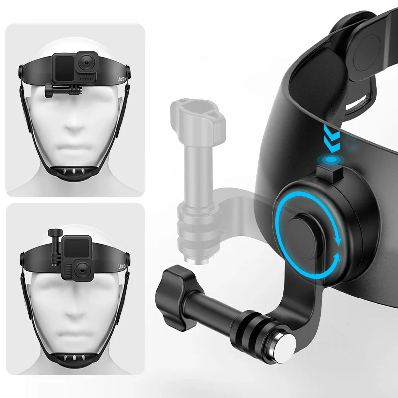 Ulanzi HERO-01 Action Camera Headband (C098) 11_ Ulanzi hero 01 action camera headband (c098) 11