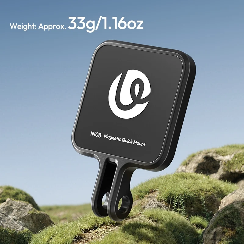 Ulanzi IN08 Magnetic Quick Mount Adapter for Insta360 GO Ultra_9_ Ulanzi in08 magnetic quick mount adapter for insta360 go ultra 9