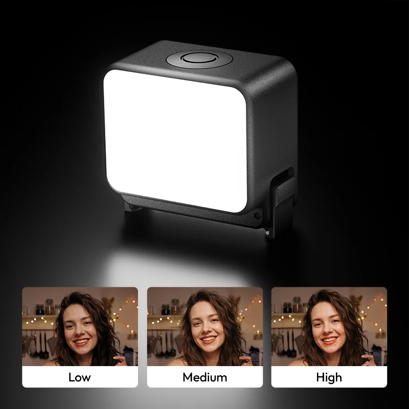 Ulanzi LM24 Mini LED Fill Light II for DJI Action 6 DJI Nano 11_ Ulanzi lm24 mini led fill light ii for dji action 6 dji nano 11