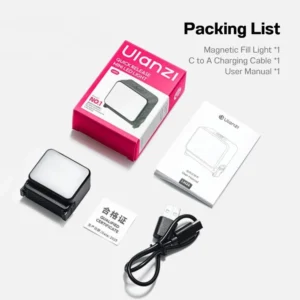 Ulanzi lm24 quick release mini led fill light ii for dji action (14) 