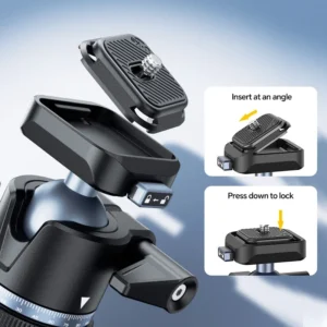 Ulanzi MT93 Auto-Open Tripod with UKA Ball Head (T202) 6_ Ulanzi mt93 auto open tripod with uka ball head (t202) 6