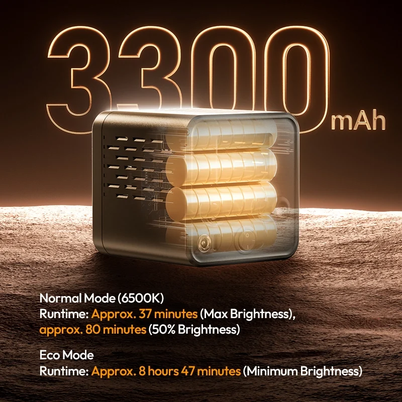 Ulanzi c60 bi color 60w cob video light6