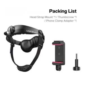 Ulanzi HERO-01 สายคาดหัว สำหรับ Action Camera มือถือ เมาท์ POV แฮนด์ฟรี