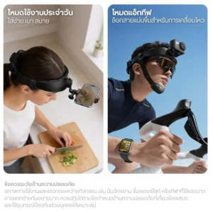 Ulanzi HERO-01 สายคาดหัว สำหรับ Action Camera มือถือ เมาท์ POV แฮนด์ฟรี