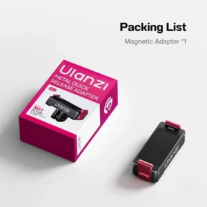 Ulanzi ตัวแปลงแม่เหล็กปลดเร็ว OA24 ตัวแปลง Gopro Mount 1/4" สำหรับ DJI Osmo Action 6